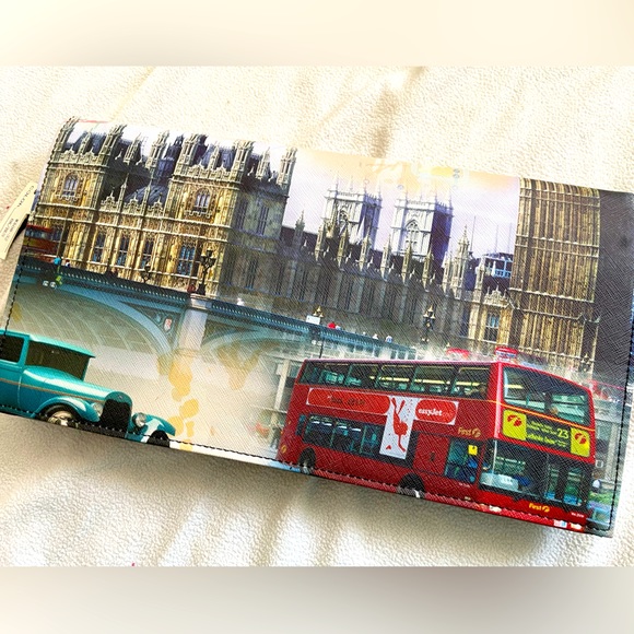 UK London England Cityscape Handbag/Purse or Clutch - Picture 1 of 3